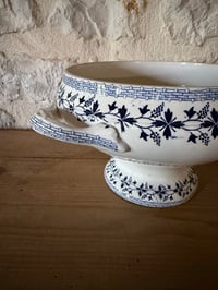 Image 6 of Soupière ou coupe à fruits Moulin Des Loups modèle Bleuets - Art de la table 