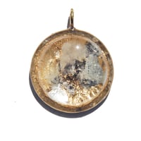 43mm:  Brazilian Quartz / Spodumene / Golden Mica - 14