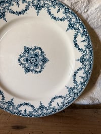 Image 3 of Assiette Émile Bourgeois en terre de fer modèle Excelsior - Vaisselle ancienne 