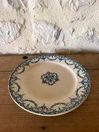 Image 5 of Assiette Émile Bourgeois en terre de fer modèle Excelsior - Vaisselle ancienne 
