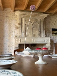Image 9 of Compotier en terre de fer KG Luneville modèle Moustier - Décoration campagne