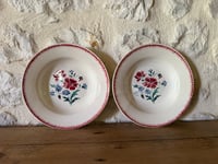 Image 3 of Assiettes Digoin et Sarreguemines modèle Prairial - Art de la table vintage 