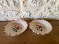 Image 5 of Assiettes Digoin et Sarreguemines modèle Prairial - Art de la table vintage 