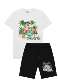 OG PARADISE- Short & T shirt set