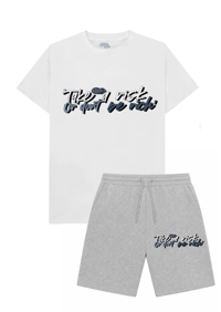 TAKE A RISK 3D- Short & T shirt set 