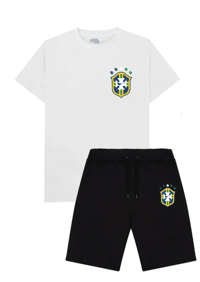 OG BRAZIL BLACK- Short & T shirt set 