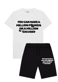 A MILLION BASICS- Short & T shirt set 