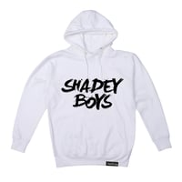 Shadey Boys hoodie (WHITE/BLACK)
