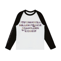 A MILLION - Black LONG SLEEVE T SHIRT