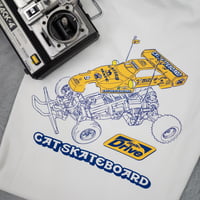Image 3 of Cat Skateboard Motors Tee