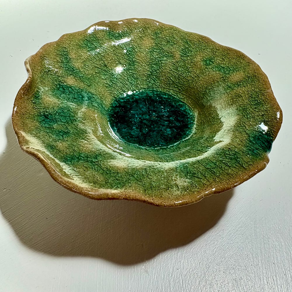 Image of Crystal Lilly dish 