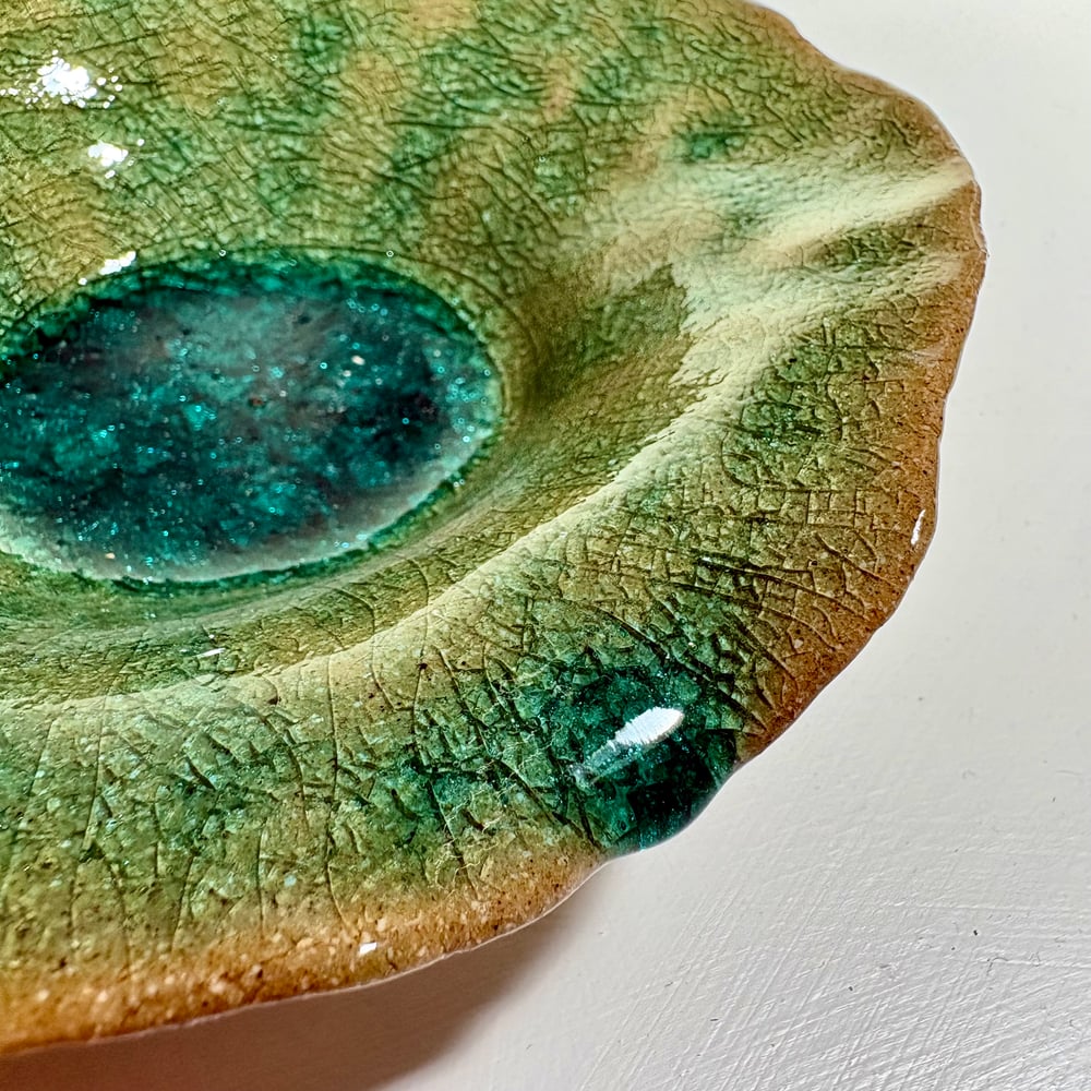 Image of Crystal Lilly dish 