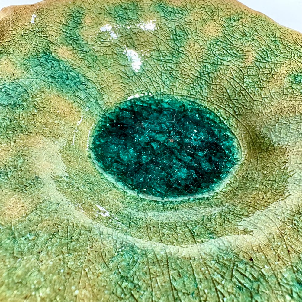 Image of Crystal Lilly dish 