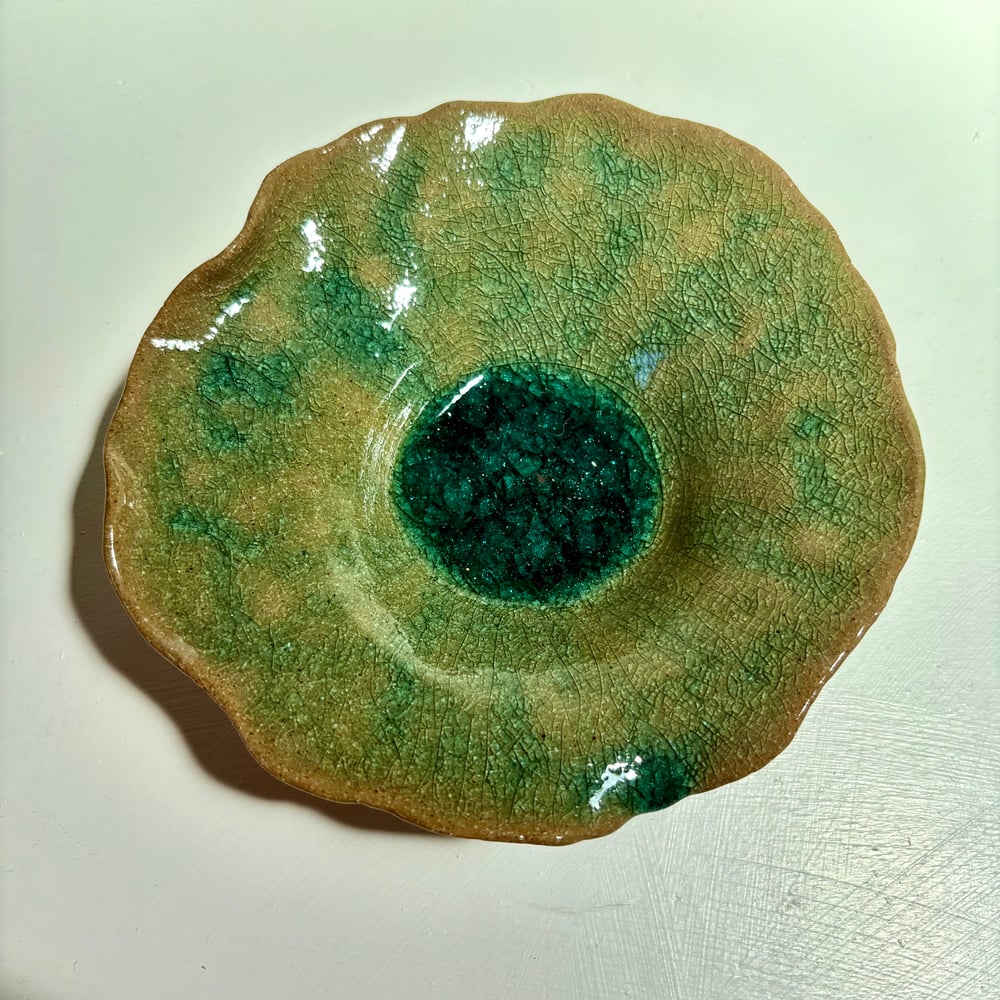 Image of Crystal Lilly dish 