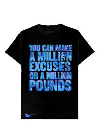 A MILLY £ BLUE/BLACK - T SHIRT