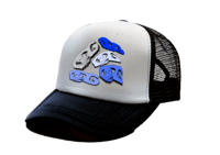 OG BASICS SKY  BLUE- MESH TRUCKER CAP