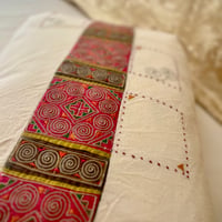 Image 5 of SW CHINA HILL TRIBES HAND EMBROIDERED VINTAGE PANELS A & B