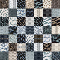 Image 1 of Coastal Bohemian Charm Quilt