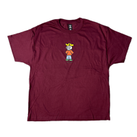 Image 1 of Cowboy Tee Maroon