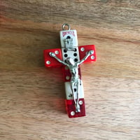Image 4 of Lousy Crucifix handmade lucky dice crucifix 