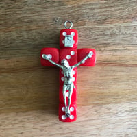 Image 5 of Lousy Crucifix handmade lucky dice crucifix 