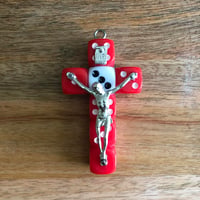 Image 7 of Lousy Crucifix handmade lucky dice crucifix 