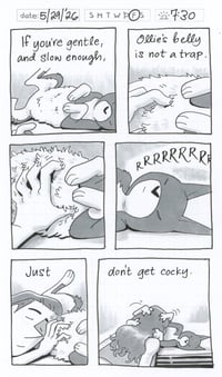 NEW!! Daily Comic 5/29: Ollie's Belly