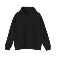Thick black bank hoodie