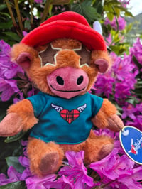 Image 3 of Bella Highland Coo Plush Toy **Pre-order Collect At Event**