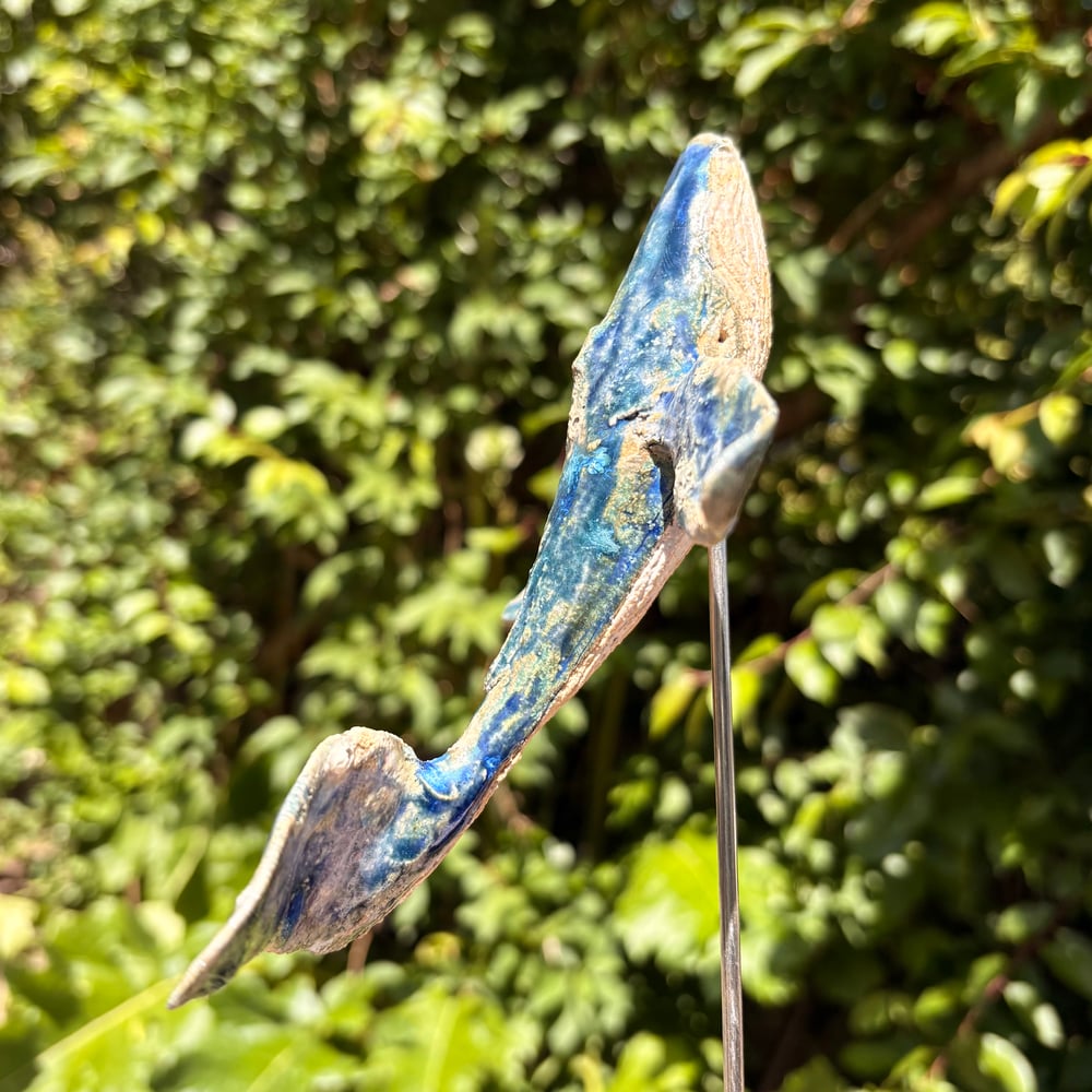 Image of Small whale sculpture 