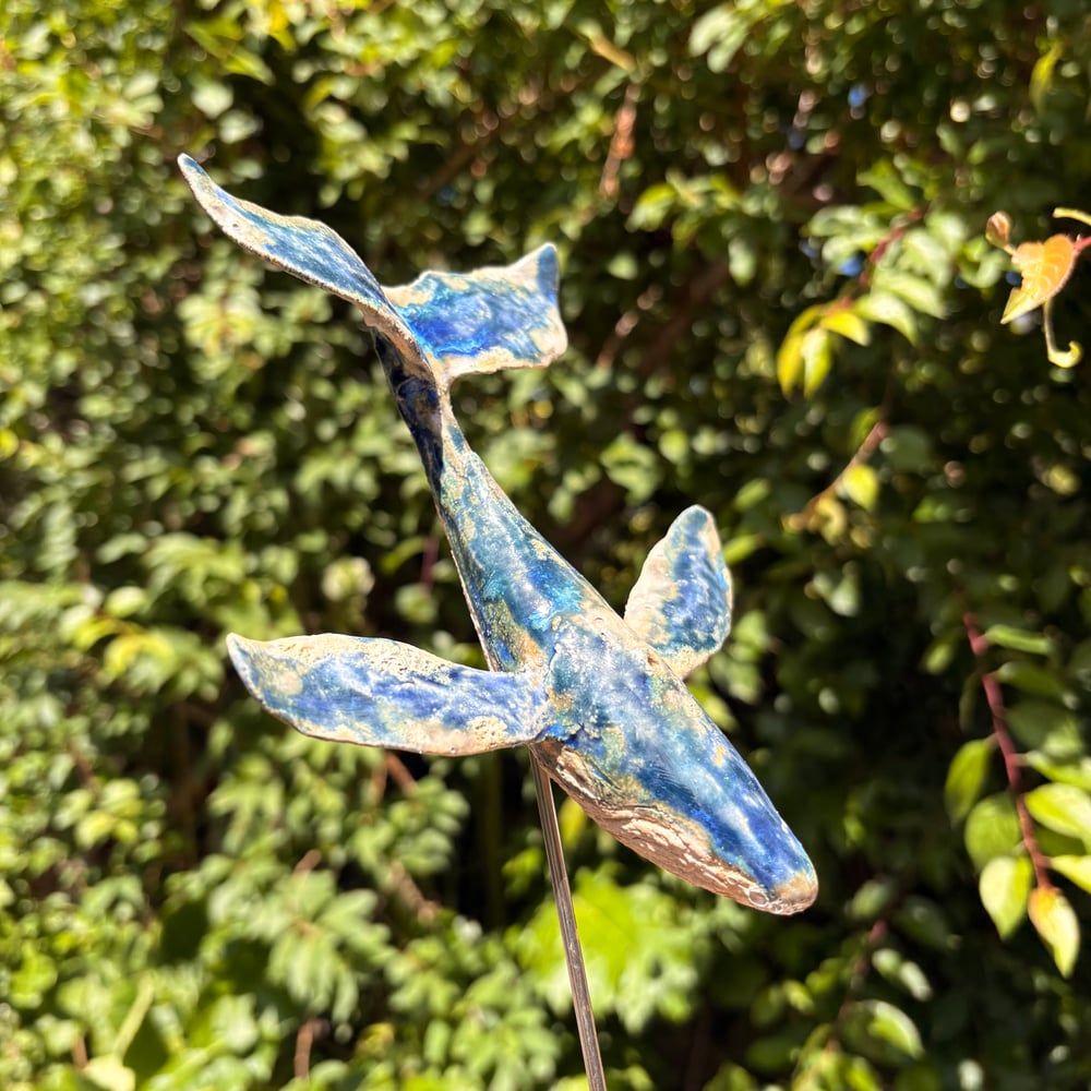 Image of Small whale sculpture 