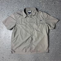 Image 2 of 25 Dog Grey Button Up