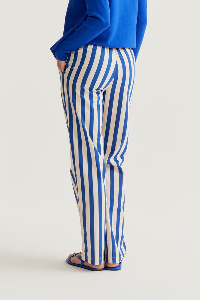 Image of Pantalón rayas azules