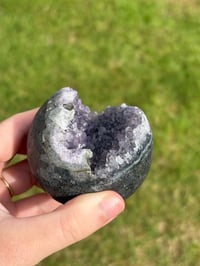 Image 2 of Amethyst Druzy Sphere #1