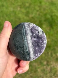 Image 4 of Amethyst Druzy Sphere #1