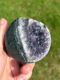 Image 5 of Amethyst Druzy Sphere #1