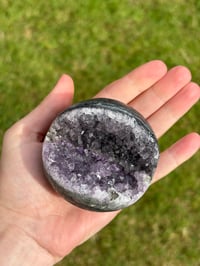 Image 9 of Amethyst Druzy Sphere #1