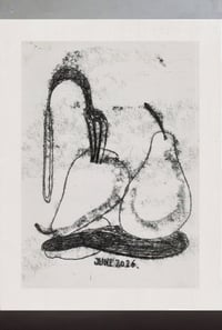 Image 1 of 2 Pears and a fork - one of a kind