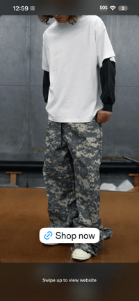 Camo pants 