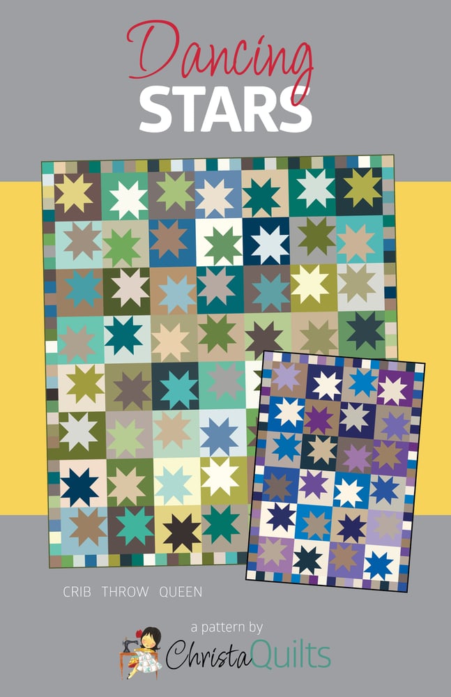 Dancing Stars Quilt Pattern by Christa Watson (CQ148) - Introductory Sale