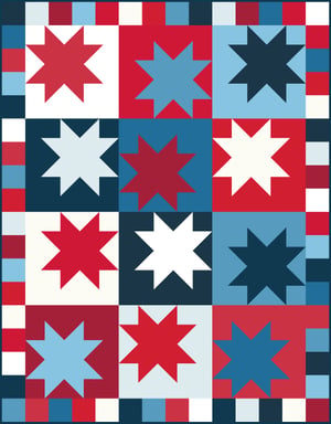 Dancing Stars Quilt Pattern by Christa Watson (CQ148) - Introductory Sale