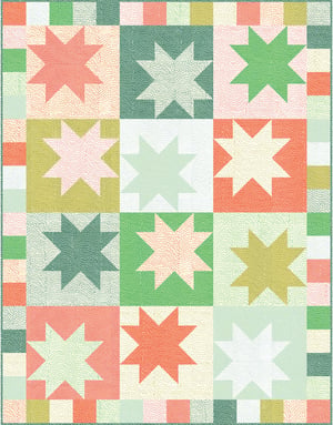 Dancing Stars Quilt Pattern by Christa Watson (CQ148) - Introductory Sale