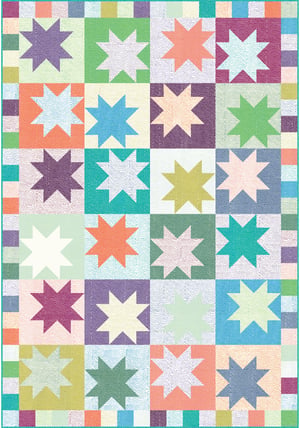 Dancing Stars Quilt Pattern by Christa Watson (CQ148) - Introductory Sale
