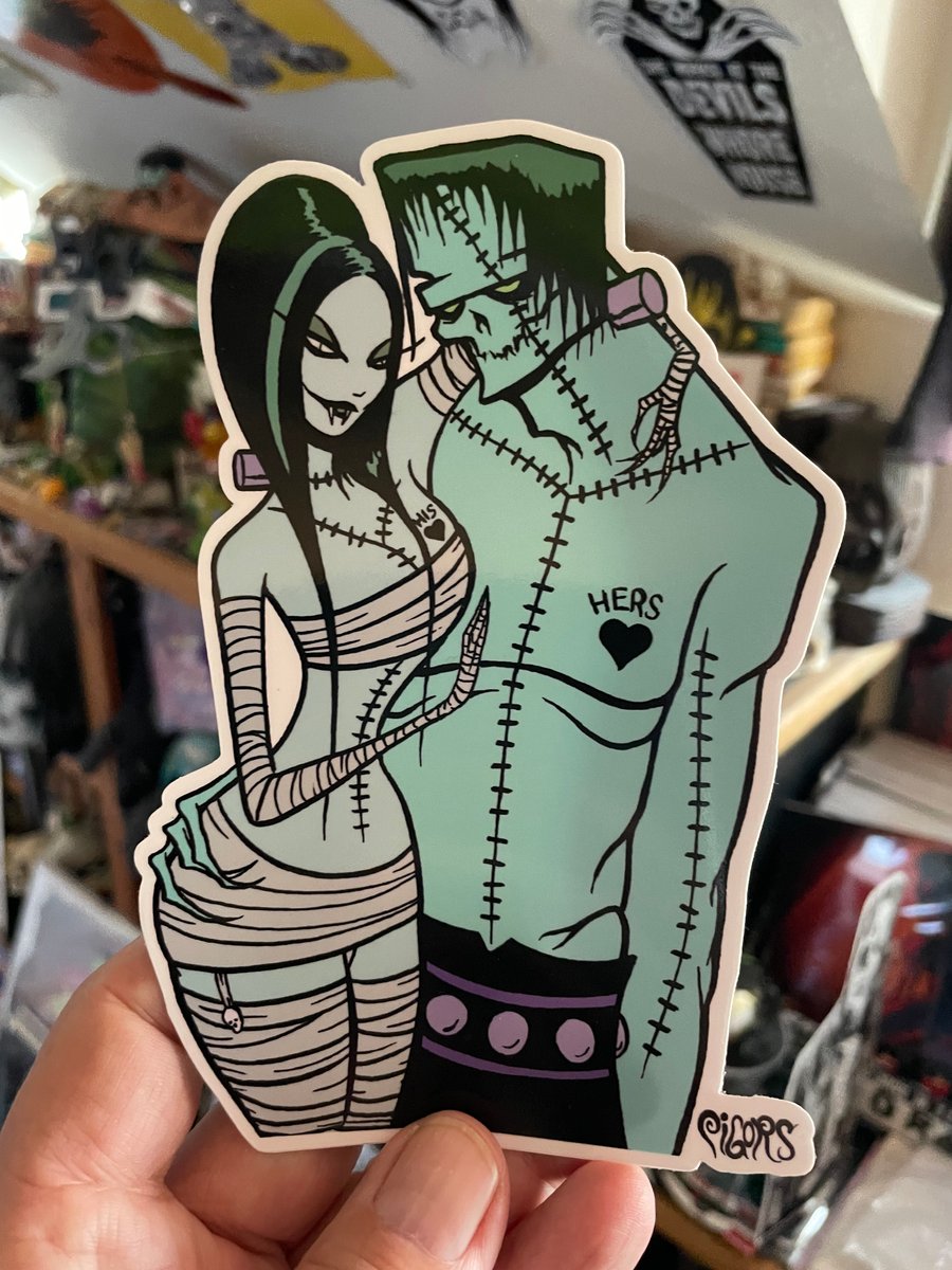 Image of HIS & HERS  - STICKER 
