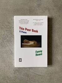 Image 1 of This Poor Book by Fanny Howe