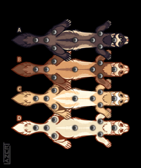 Image 2 of Ferret - Articulated Fidget Charms and Pins