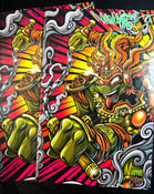 Image of TMNT #19 Michaelangelo Variant #Urbanaztec Exclusive cover