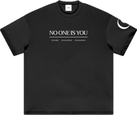 Image 1 of Heavyweight Earth Tone "NOIY FFP" T-Shirt - Black 305gsm|9.0oz