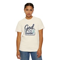 Image 3 of God Is My Guide T-Shirt — Christian Faith Graphic Tee