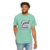 Image 1 of God Is My Guide T-Shirt — Christian Faith Graphic Tee